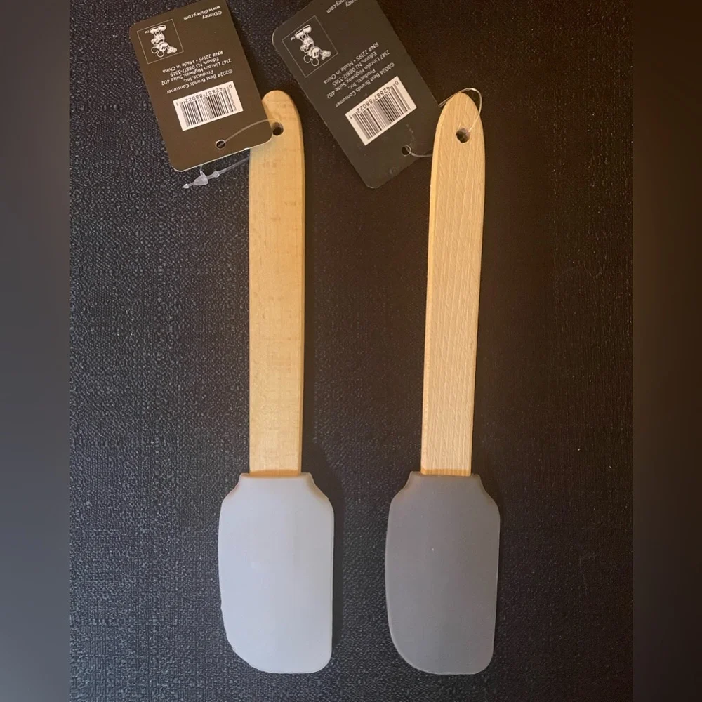 2 Mickey & Minnie Mouse Kitchen Oven Silicone Mini Mitts/ 2 Mini Spatulas Disney - Picture 6 of 6